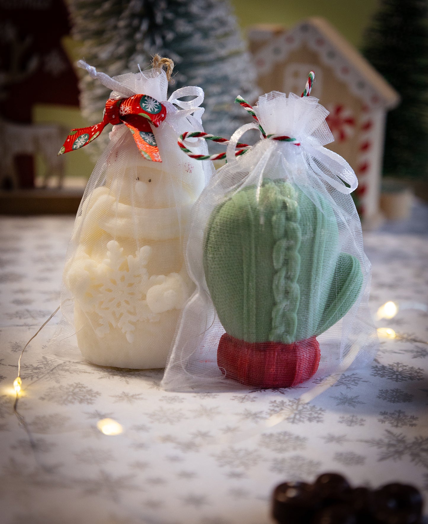 Set de lumanari mini de Craciun