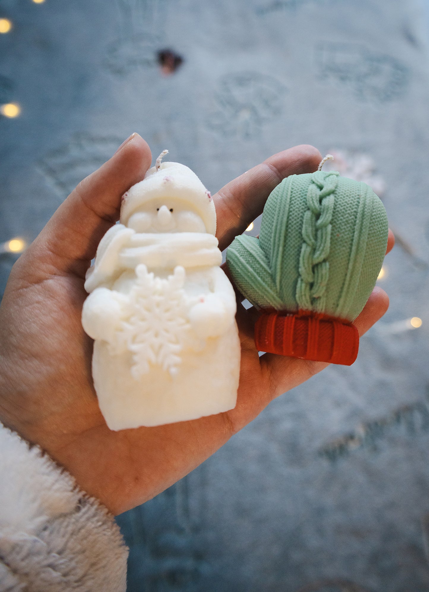 Set de lumanari mini de Craciun